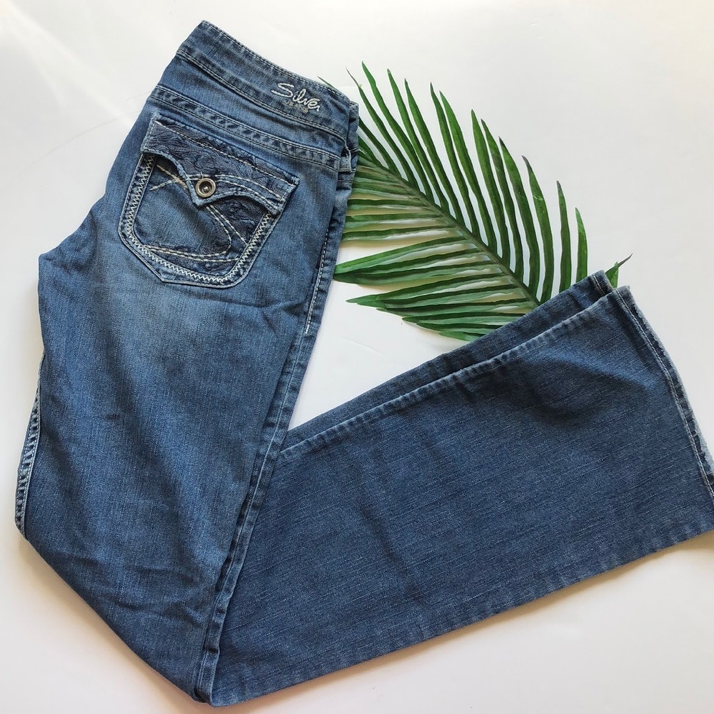 Silver Jeans Pioneer Low-rise Bootcut/Flare Jeans